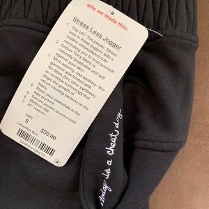 Lululemon Stress Less Jogger - NWT